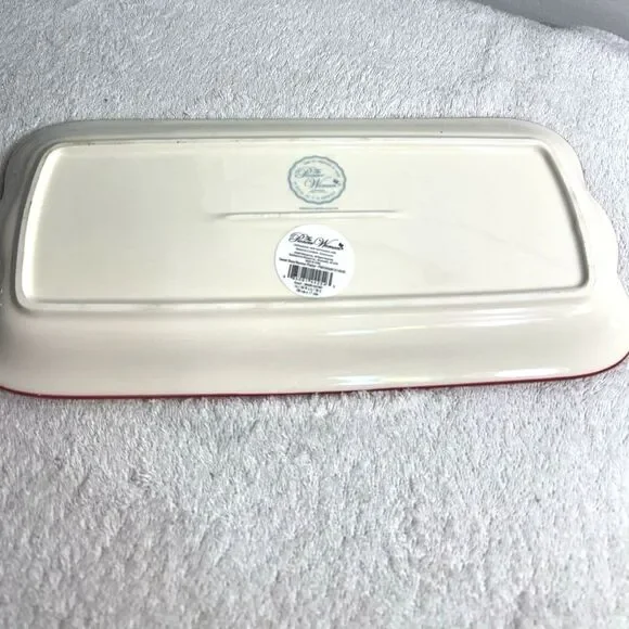 Pioneer Woman Sweet Rose Narrow Platter 14x7 Serving Tray - Picture 8 of 10